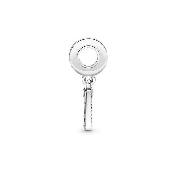 Pandora Silver Enamel Movie Clapperboard Dangle Charm - Picture 3 of 4